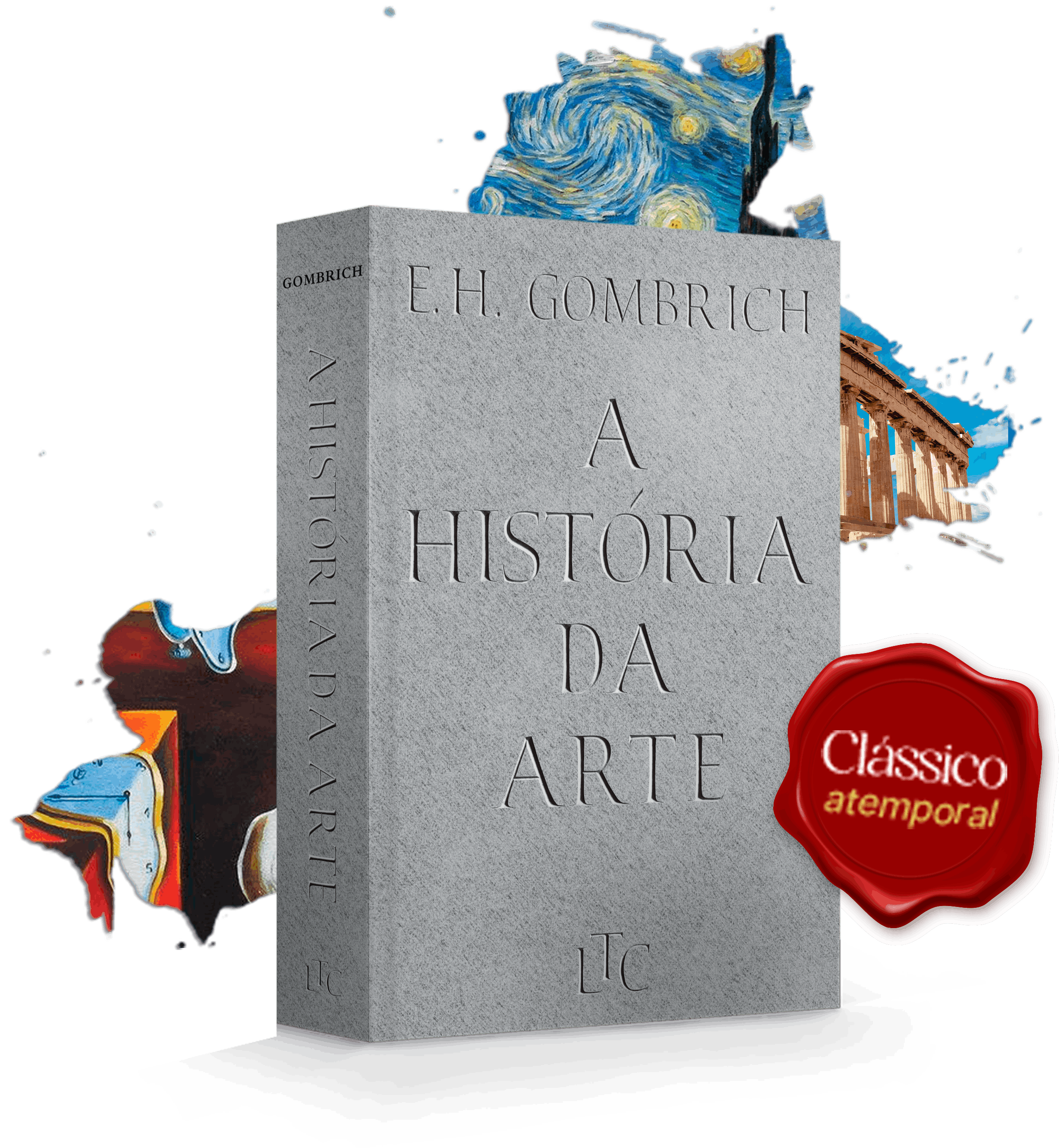 Livro A História da Arte de E. Gombrich em perfil