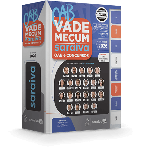 Livro Vade Mecum OAB e Concursos 27ª edição 2026 em perfil